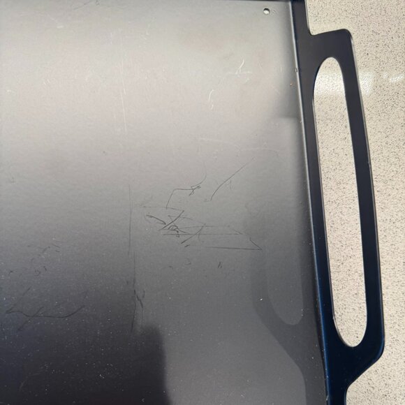 Matte Black Metal Tray – Carbon Steel – Modern Minimalist Serving & Styling Tray - Picture 3 of 8